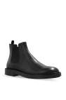 Giorgio Armani Leather Chelsea boots