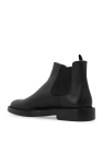 Giorgio Armani Leather Chelsea boots