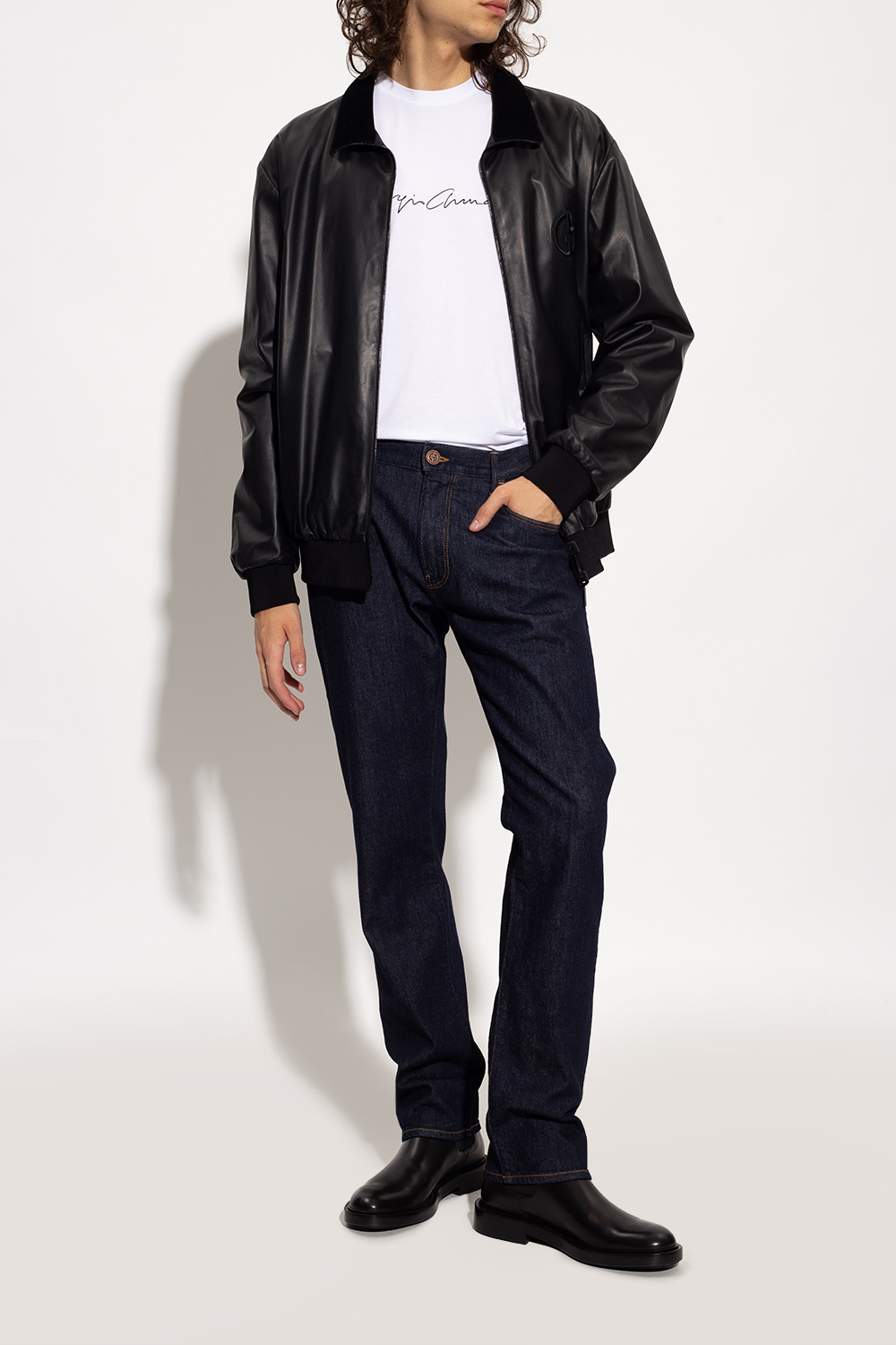 Giorgio Armani emporio armani black jeans