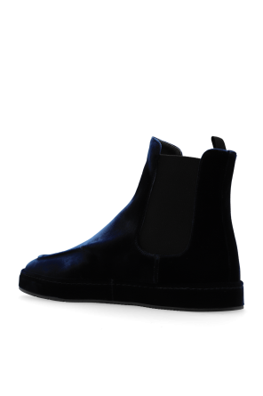 Giorgio Armani Velvet ankle boots