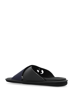 Giorgio Armani Pantoletten mit Logo