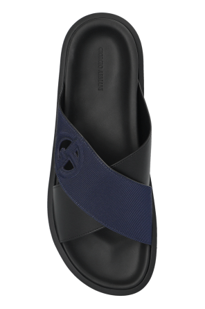 Giorgio Armani Pantoletten mit Logo