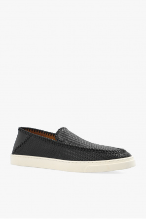 Giorgio Armani Leather slip-on shoes