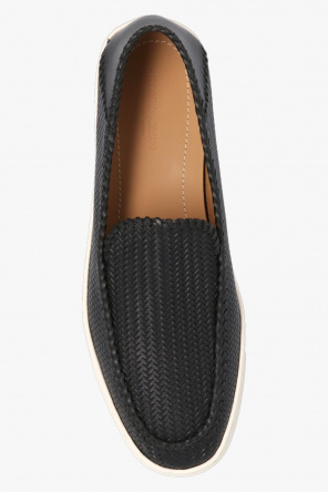 Giorgio Armani Leather slip-on shoes