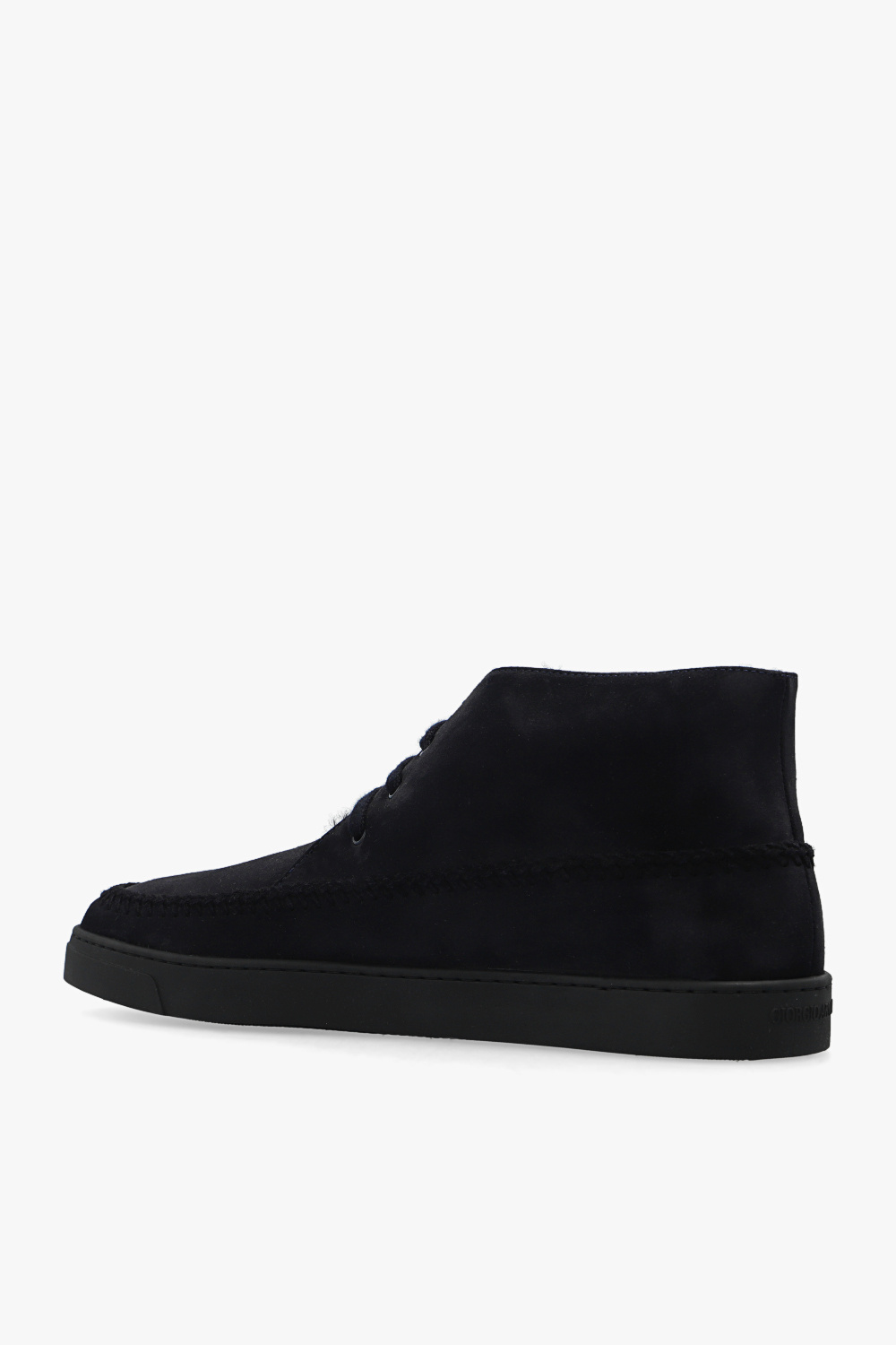 Giorgio Armani Suede ankle boots