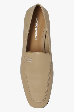 Emporio button-down Armani Leather loafers
