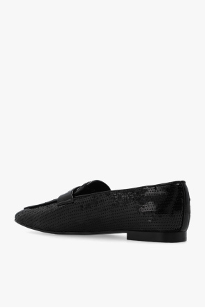 Emporio armani CARD Sequinned loafers
