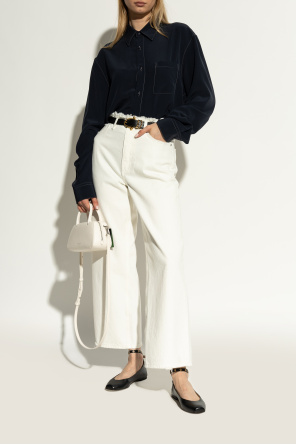 Emporio Armani Leather ballet flats