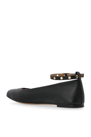 Emporio Armani Leather ballet flats