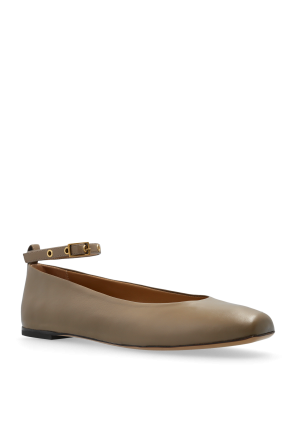 Emporio Armani Skórzane baleriny