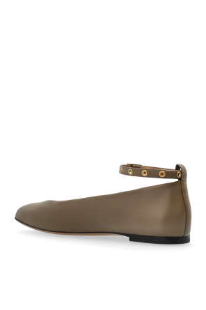 Emporio Armani Skórzane baleriny