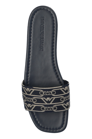 Emporio Armani Slides with logo