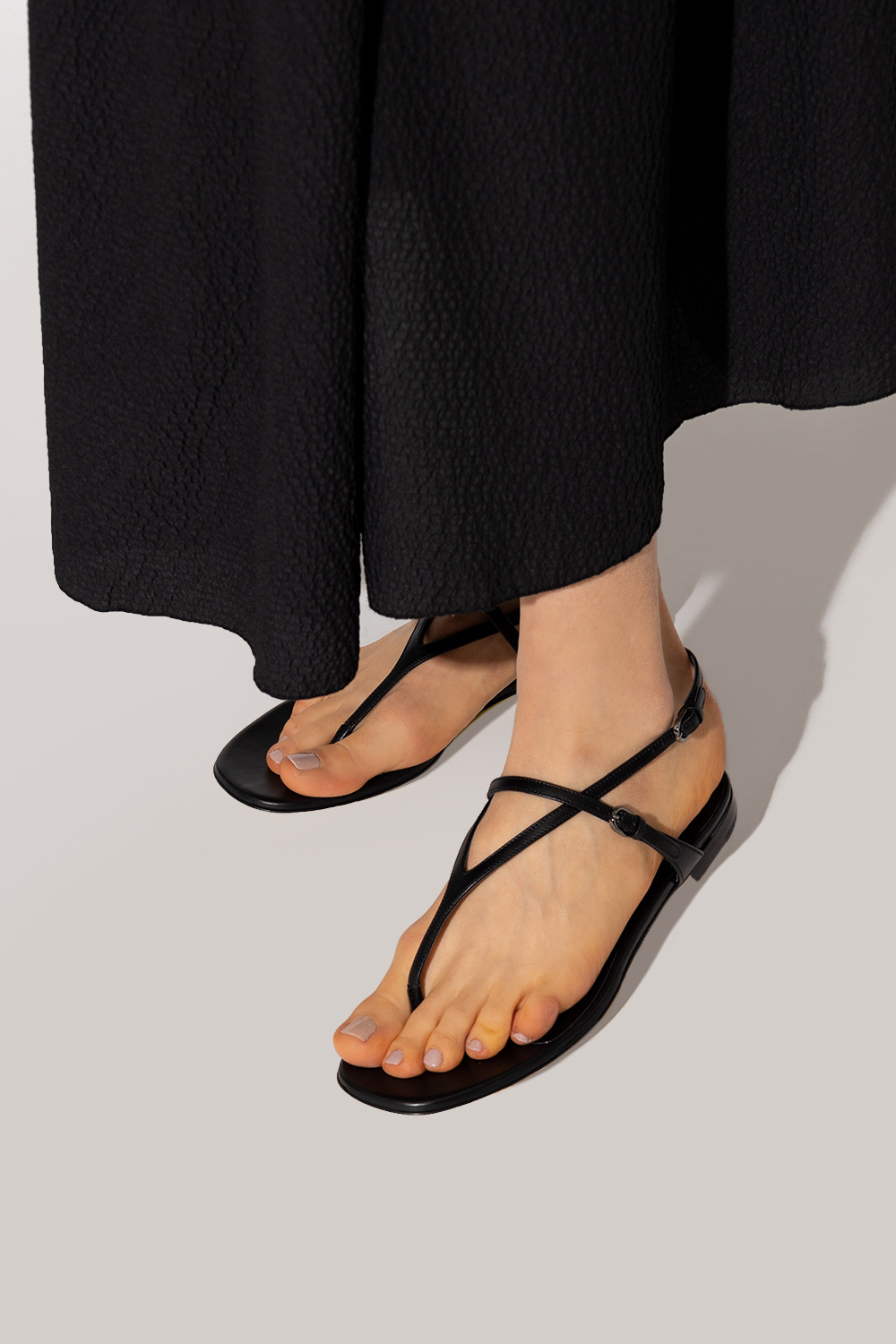 Emporio Armani Leather sandals