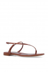 Emporio Armani BROWN Leather sandals