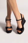 Emporio Armani BLACK Wedge sandals