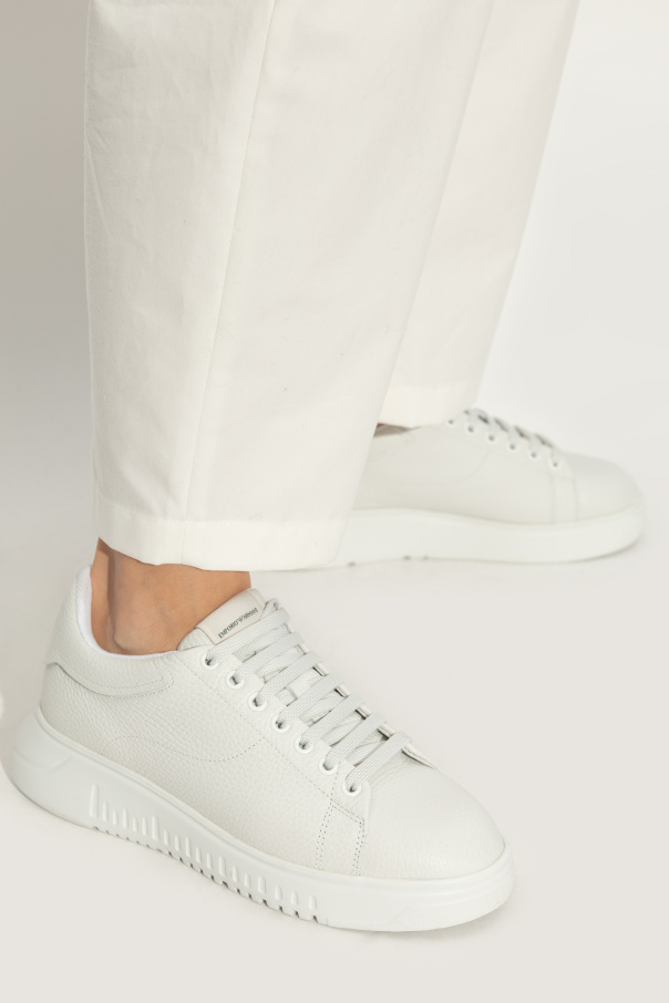 Emporio Armani Leather sneakers