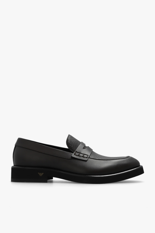 Emporio armani lace-up Leather loafers