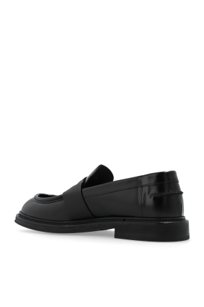 Emporio Armani Skórzane buty typu ‘loafers’