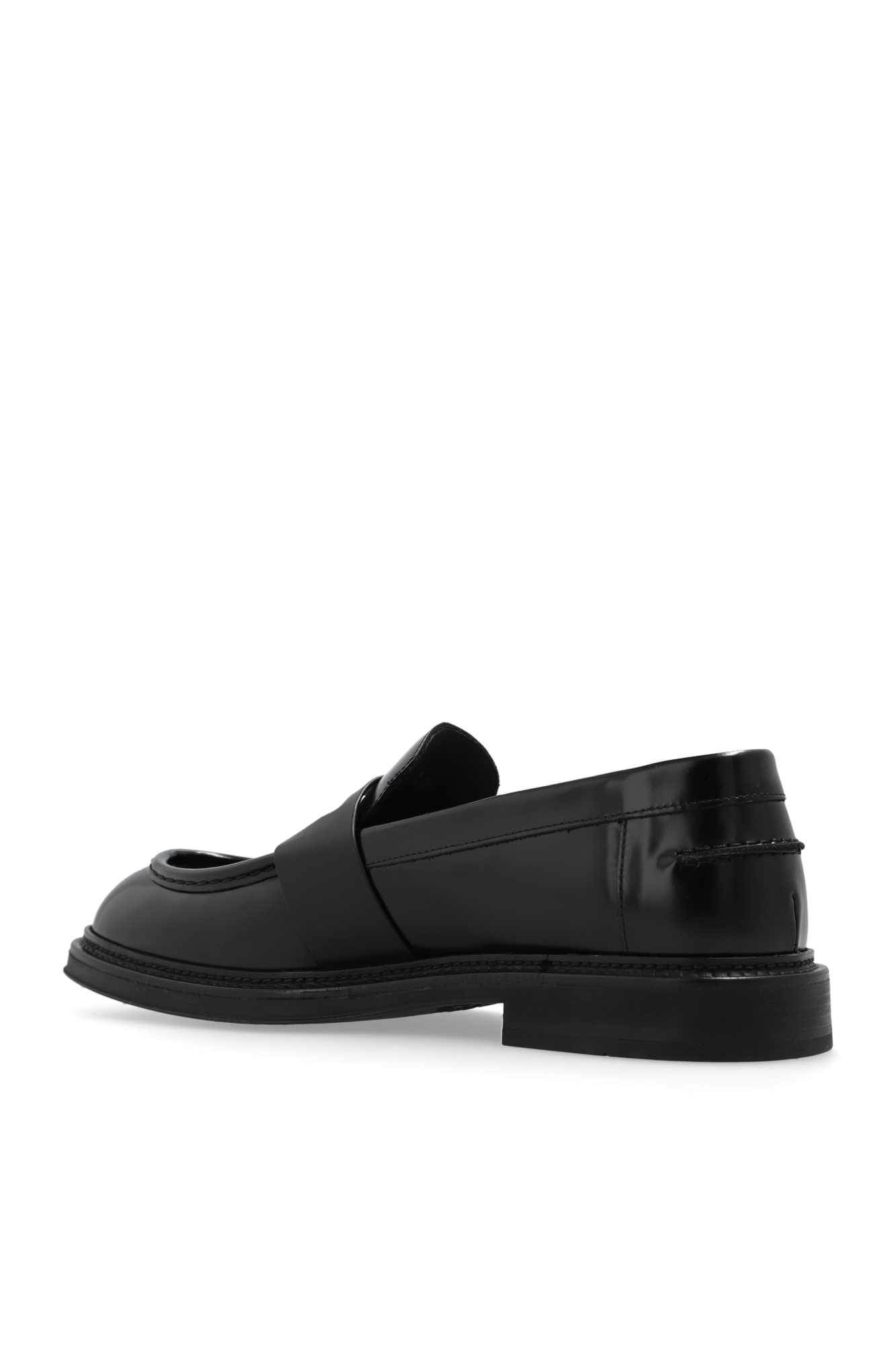 Emporio Armani Leather loafers | Men's Shoes | Vitkac