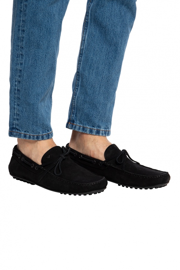 Emporio Armani Moccasins with logo