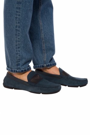 Branded moccasins od Emporio Armani