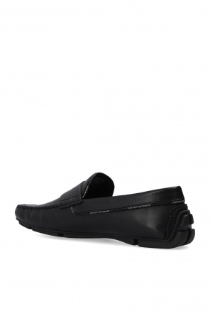 Emporio Armani Leather moccasins