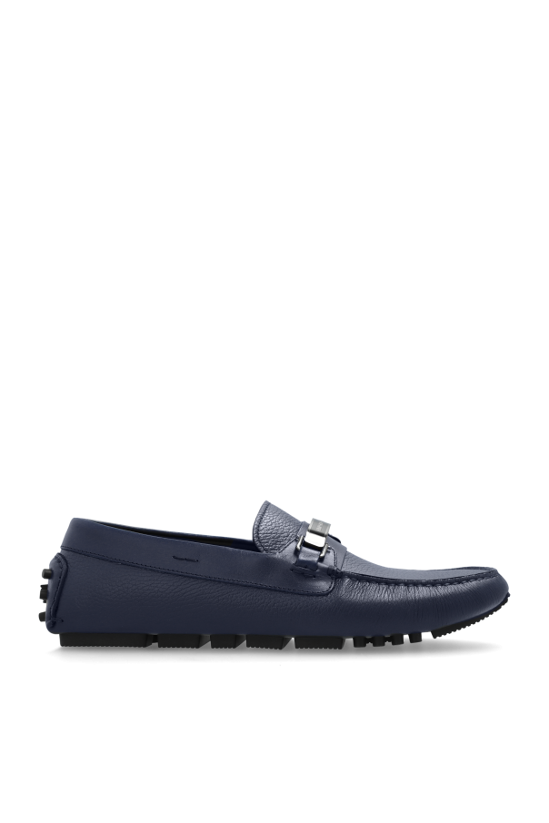 Emporio Armani Leather Loafers