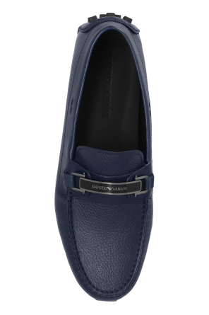 Emporio Armani Leather Loafers