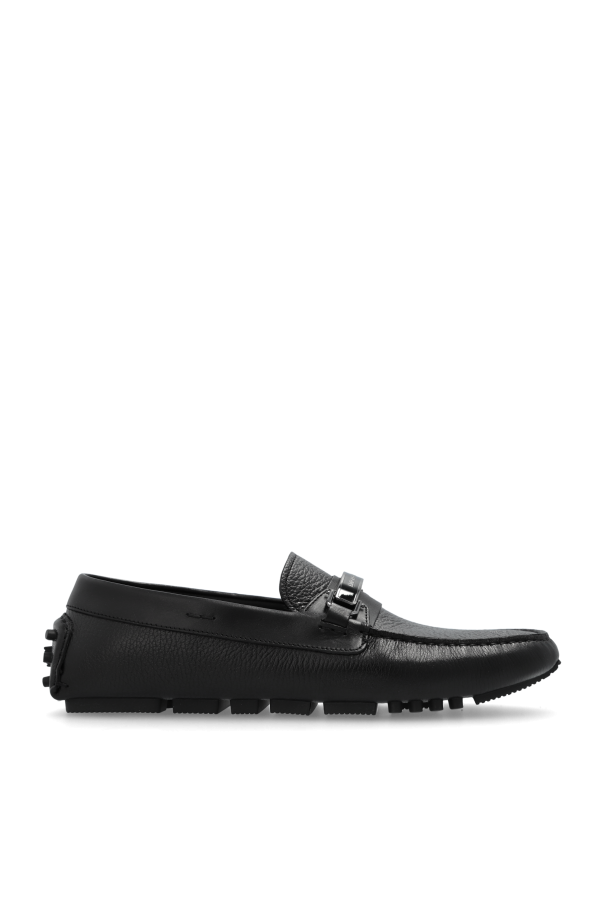 Emporio Grigio armani Leather Loafers