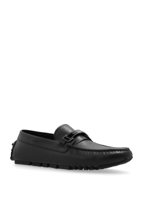 Emporio Armani Leather Loafers