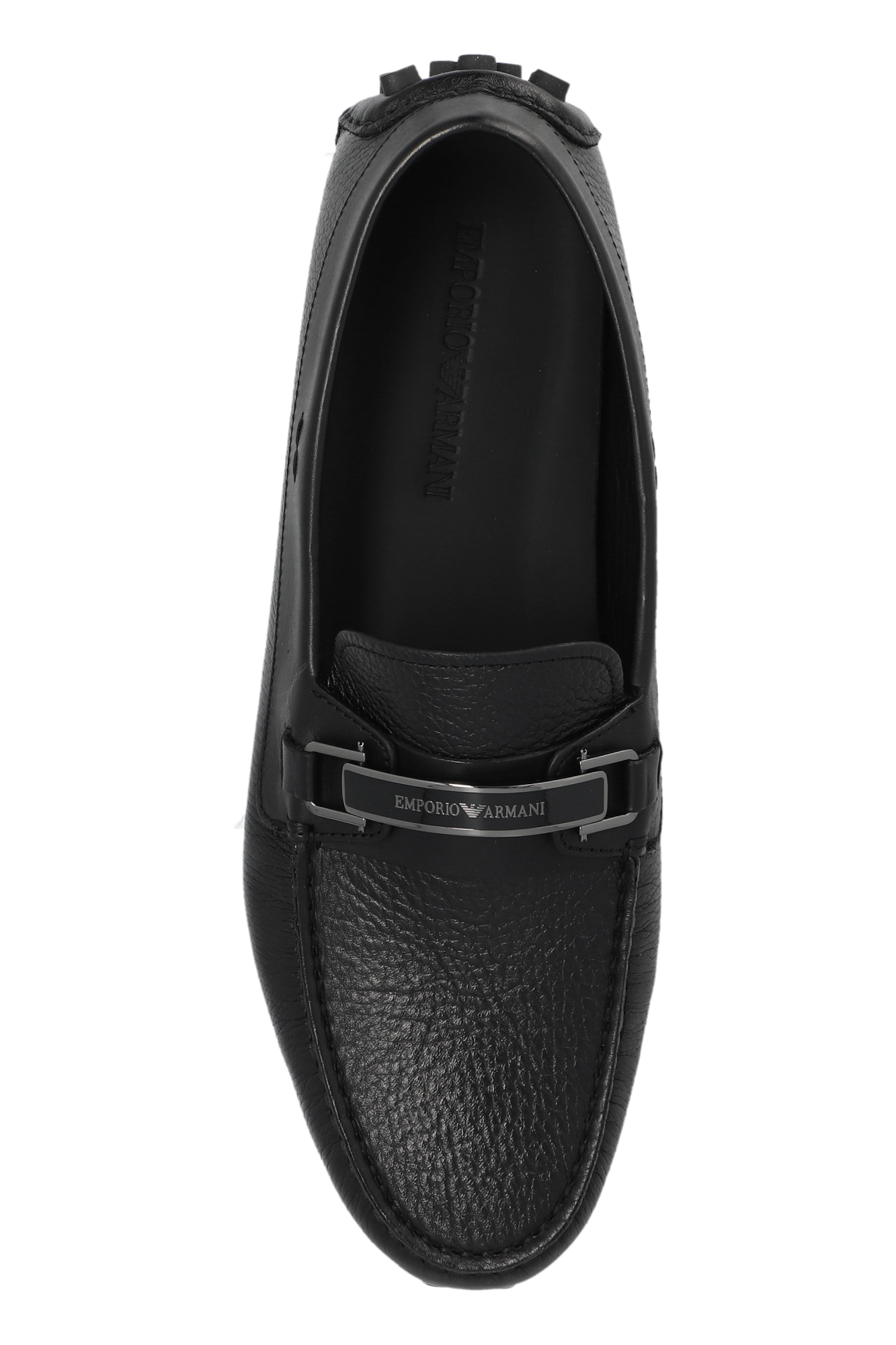 Emporio Grigio armani Leather Loafers