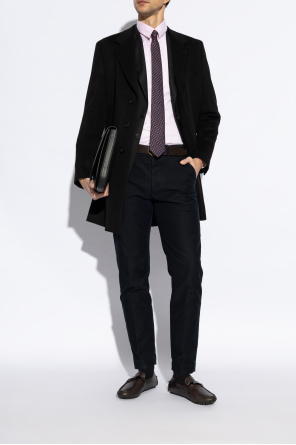 Emporio Armani Leather moccasins