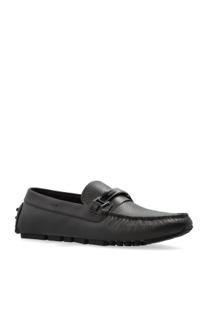 Emporio Armani Leather moccasins
