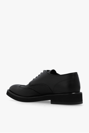 Emporio Armani Leather platform shoes