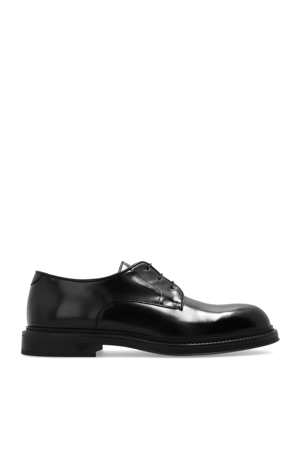 Leather Derby shoes od Emporio Armani