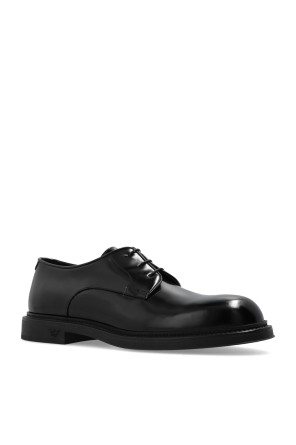 Emporio Armani Leather Derby shoes