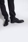 Emporio Armani BLACK Leather Derby shoes