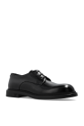 Emporio Armani BLACK Leather Derby shoes