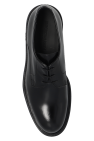 Emporio Armani BLACK Leather Derby shoes