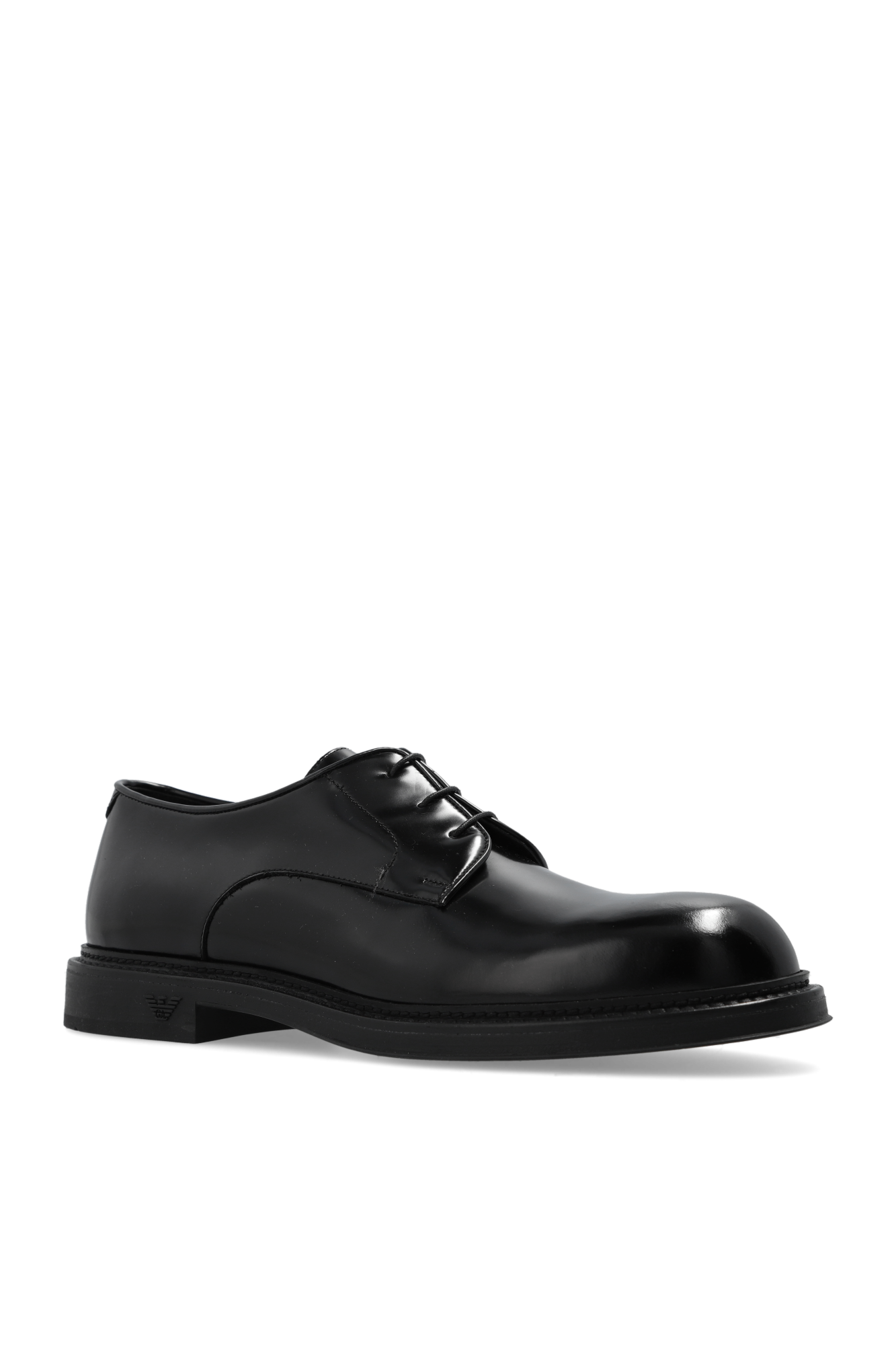 Emporio Armani Leather Derby shoes