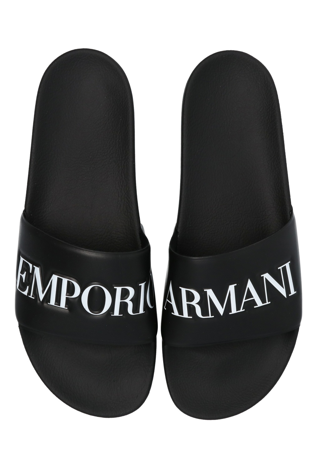 Emporio Armani Logo slides | Men's Shoes | Vitkac