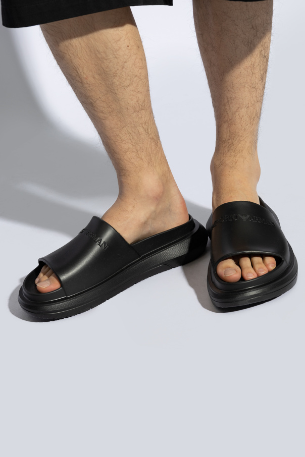 Emporio Armani Rubber flip-flops