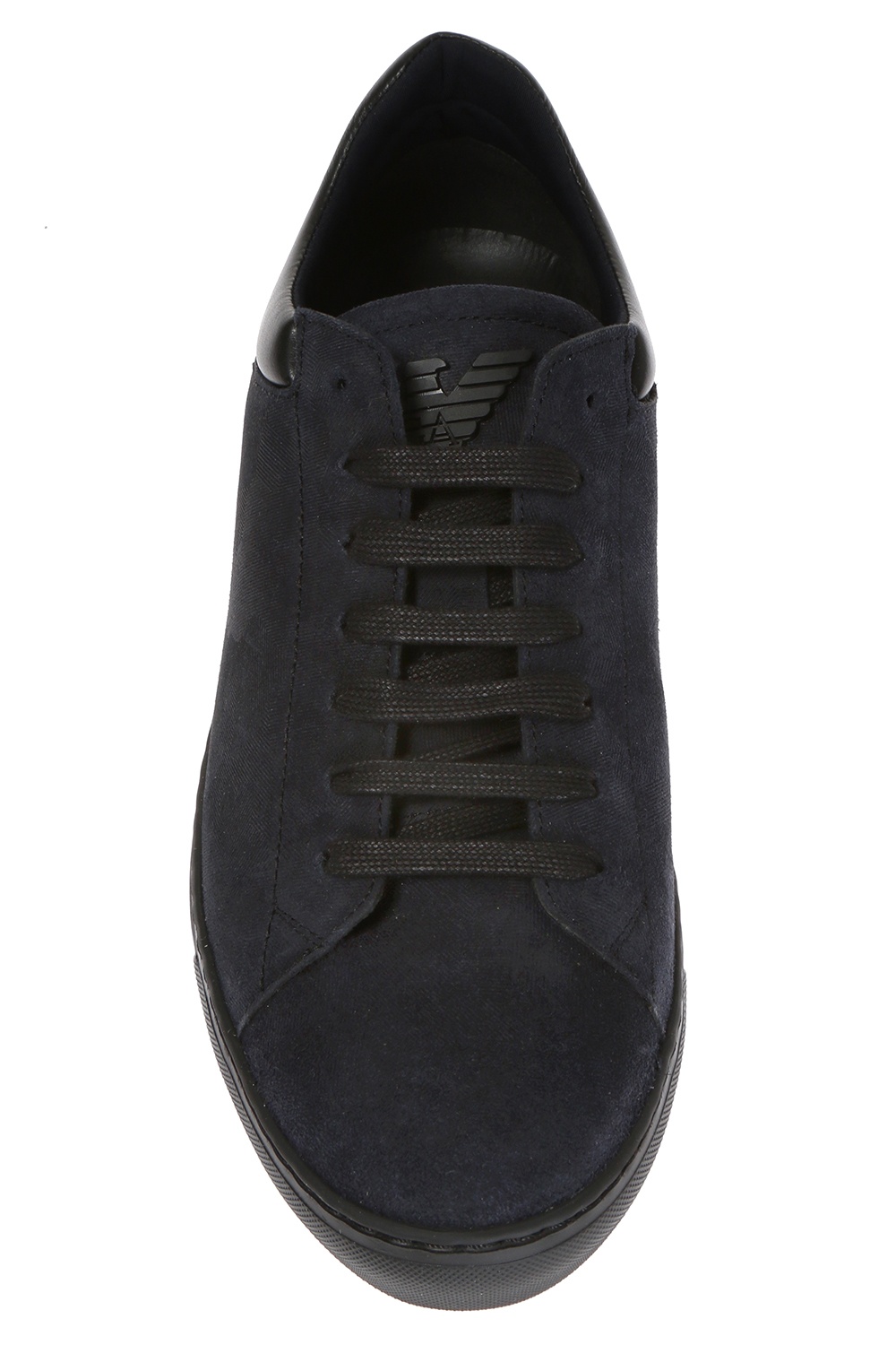 armani suede sneakers