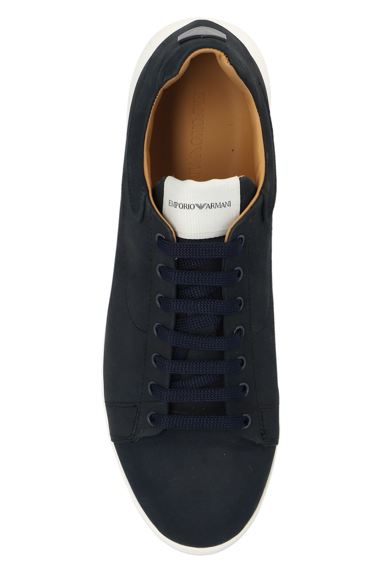 Navy blue Sneakers with logo Emporio Armani - Vitkac GB