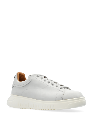 Emporio Armani Leather sports shoes