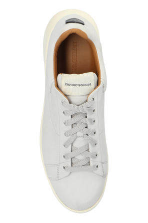 Emporio Armani Leather athletic shoes