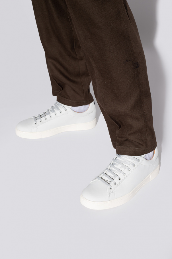 Emporio Bottom armani Logo-patched sneakers