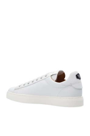 Emporio Bottom armani Logo-patched sneakers