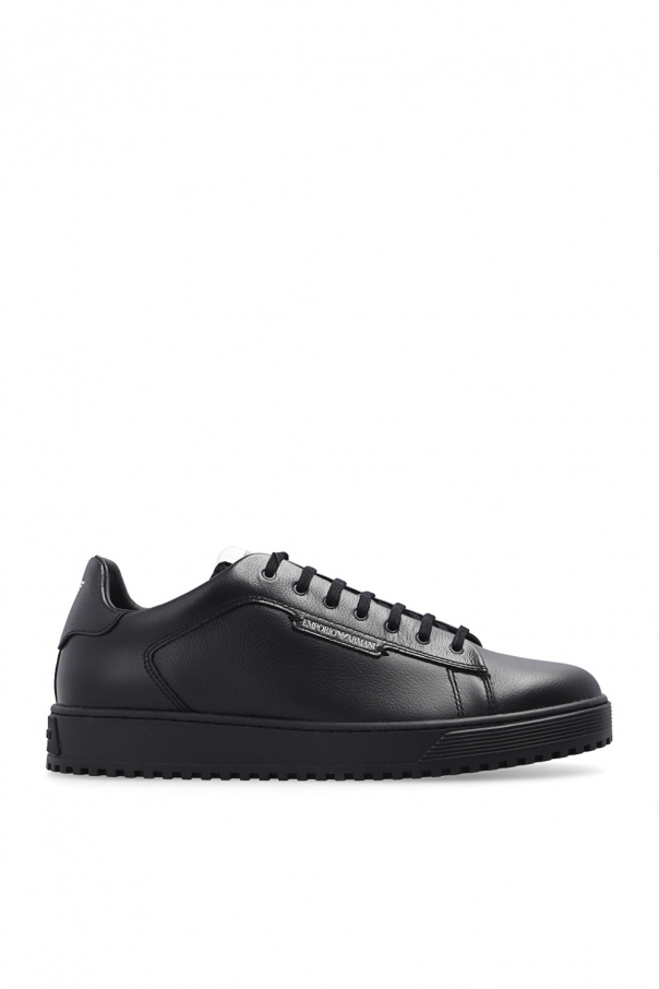 Emporio Armani Leather sneakers