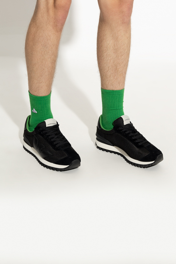 Emporio Socks Armani Sneakers with logo